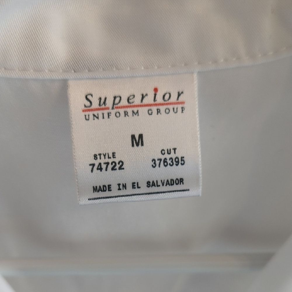 White Short Sleeve Lab Coat White Coat Health Professional Scientist - Picture 2 of 5